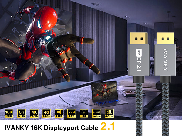 16k dp cable