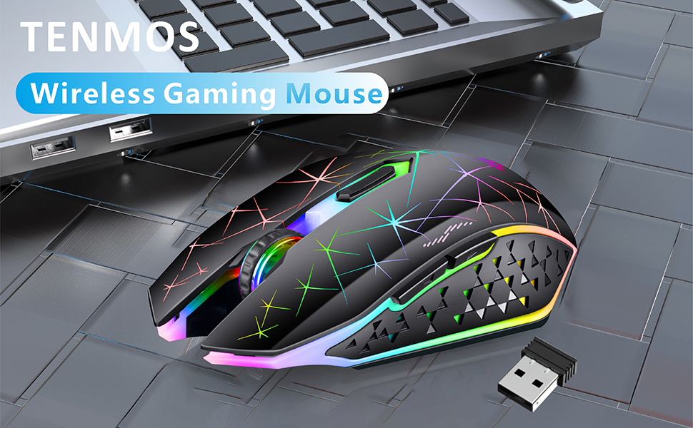 rainbow wireless mouse
