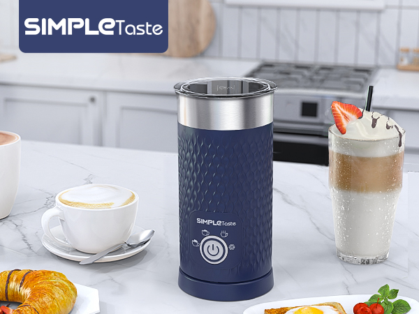 SIMPLETASTE 4in1 Milk frother and steamer