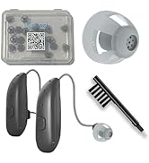 20pcs GN Resound Hearing aid Domes Open(M Size 8mm) Comfortable Silicone Design Noise Reduction E...