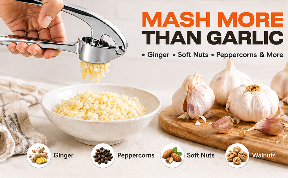 garlic press