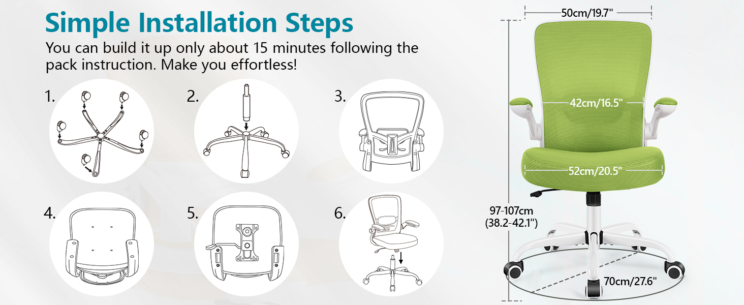 simple installation steps