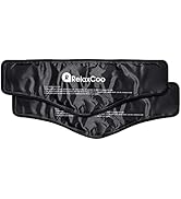 Neck Ice Pack Wrap, RelaxCoo Reusable Gel Ice Pack for Neck Shoulders, Cold Compress Therapy for ...