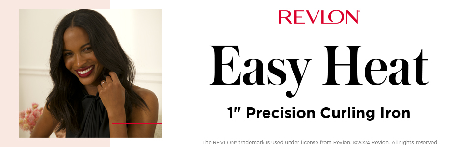 Easy Heat 1" Precision Curling Iron