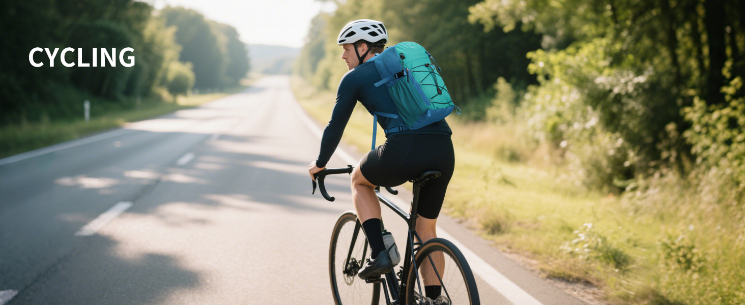 Cycling backpack