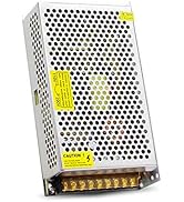 Aclorol 5V 40A 200W Power Supply 110V / 220V AC to DC 5V 40amp Universal Power Converter Transfor...
