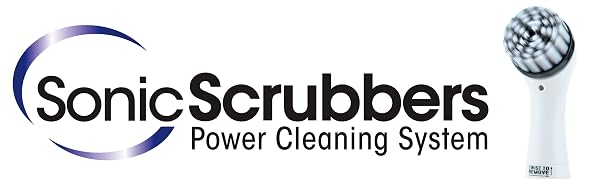 Sonic Scrubbers Logo &amp;amp; Brush Head
