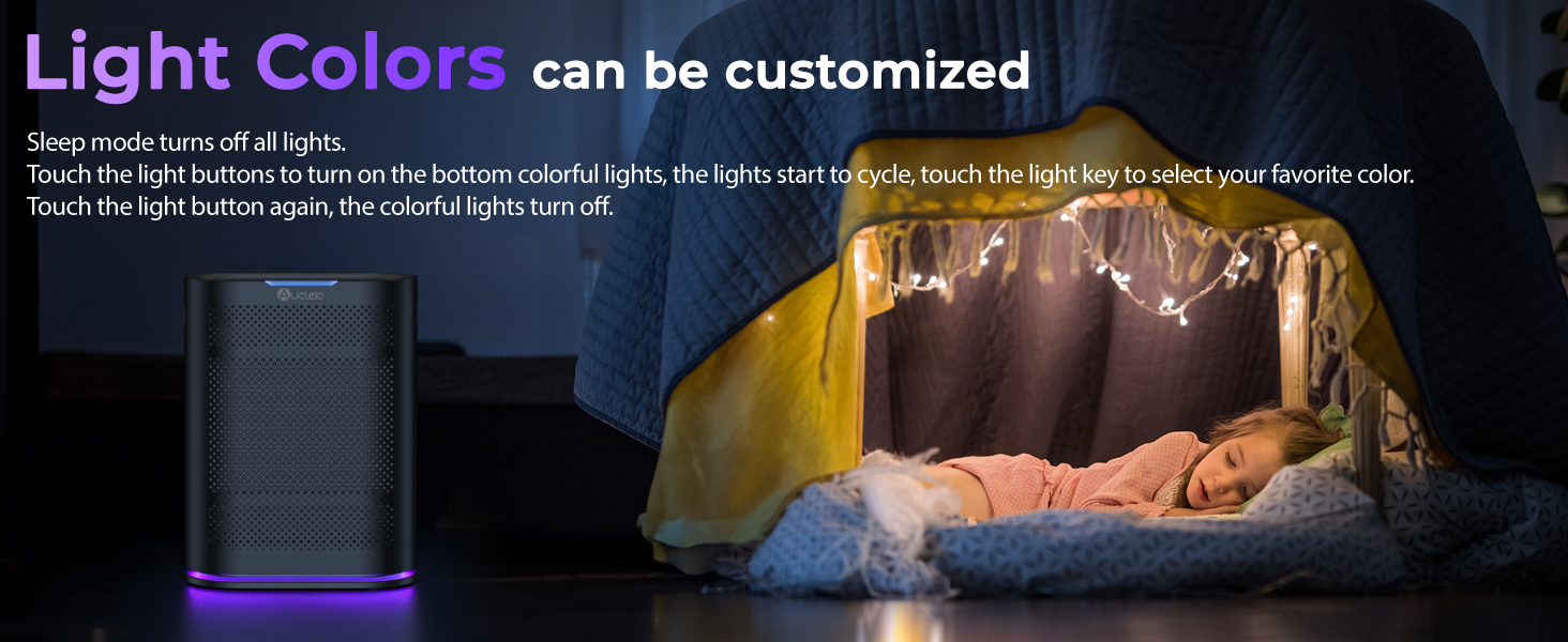light colors can be customized