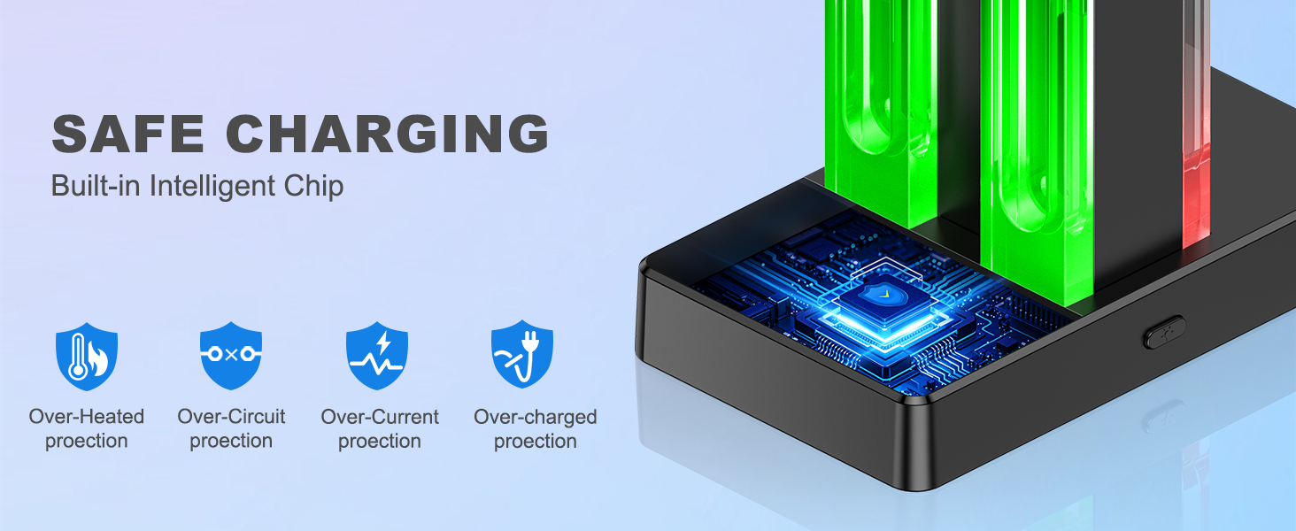 JCC400 switch 2 charger dock