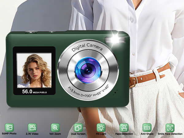 small digital camera,content creator camera,camera for beginners,digital camera,cámara digital