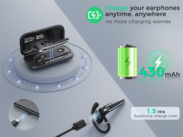 bluetooth headset with microphone