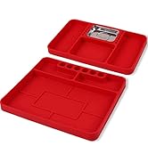 SEDY Premium Silicone Tool Tray, Automotive Non-Slip Flexible Silicone Tool Trays, Tool Organizer...