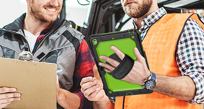 SEYMAC stock Case for iPad 9th 8th 7th Generation 10.2&amp;#39;&amp;#39;, Full-Body Drop Protection Case