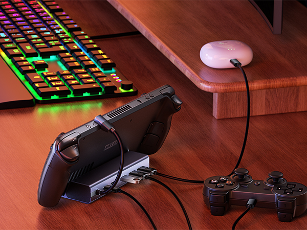 Steam deck dock station