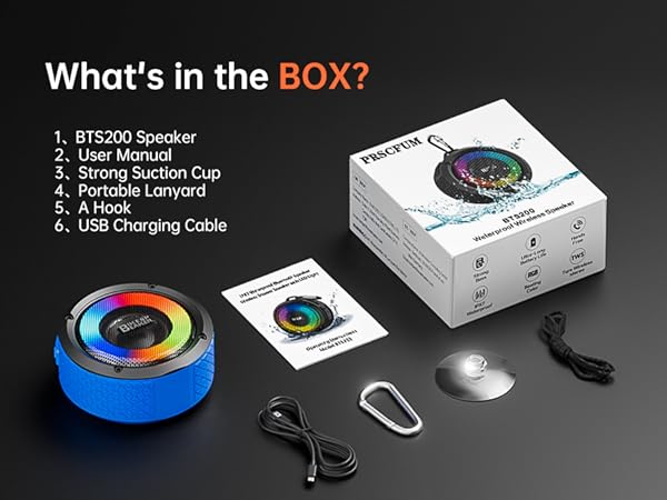 bluetooth speaker waterproof