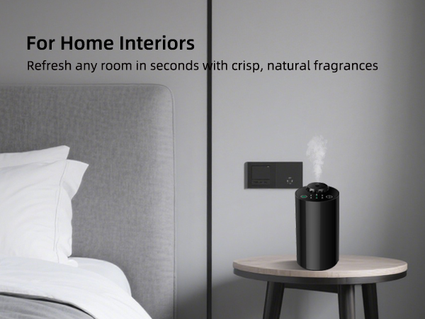 waterless car diffuser essential oil scent aromatherapy air freshener battery operated mini cordless