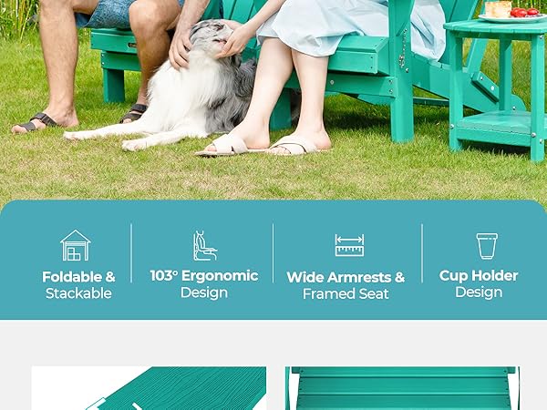 folding adirondack chair