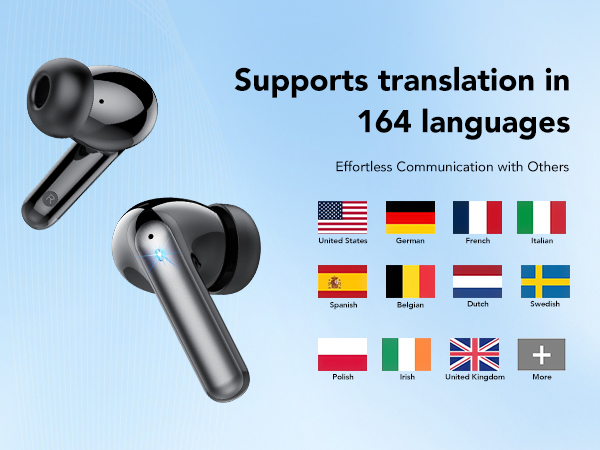 AI Translation Bluetooth Earbuds
