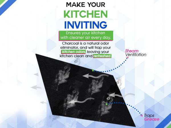 Range Hood charcoal filter Replacement