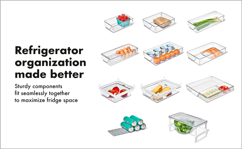 OXO Good Grips Refrigerator Storage Bin 5 in x 10 in
