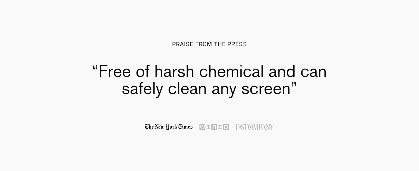 press new york times wired fast company am display cleaner refill ipad iphone screen protection