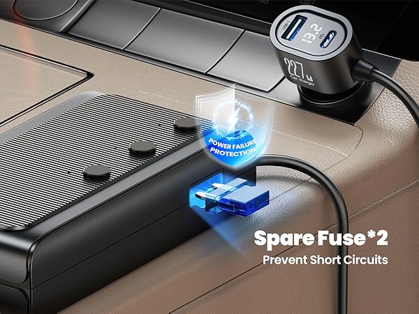 car cigarette lighter splitter