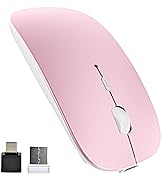 bluetooth wireless mouse pink