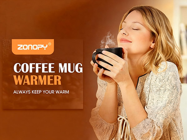 3-Temp Settings USB Coffee Mug Warmer