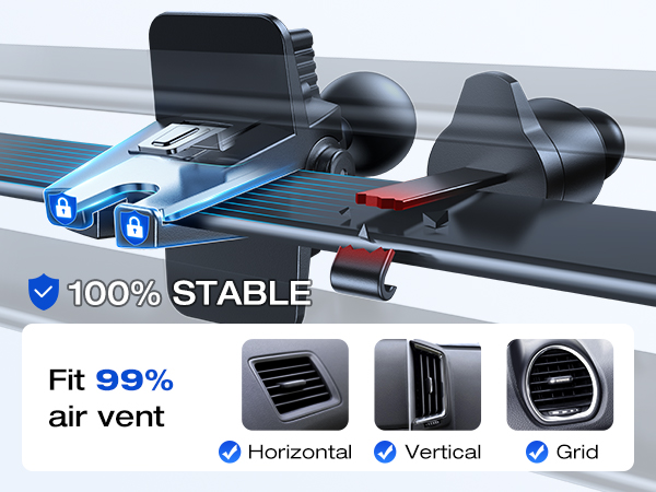 quick release vent phone mount for car car mount no wobbling