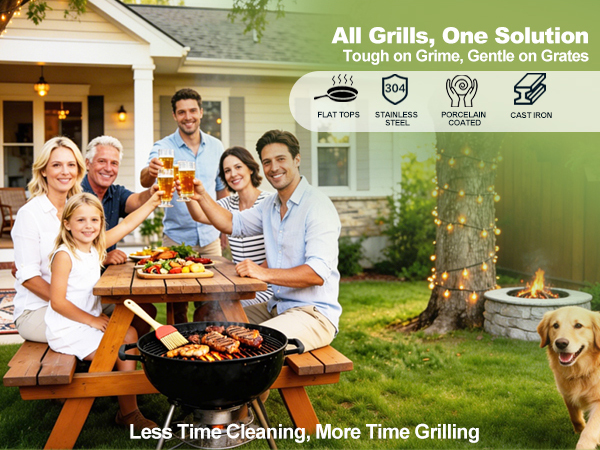 bbq cleaner set