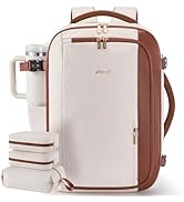 LOVEVOOK 40L Travel Backpack for Women,Carry on Luggage Backpack Flight Approved with 3 Packing C...