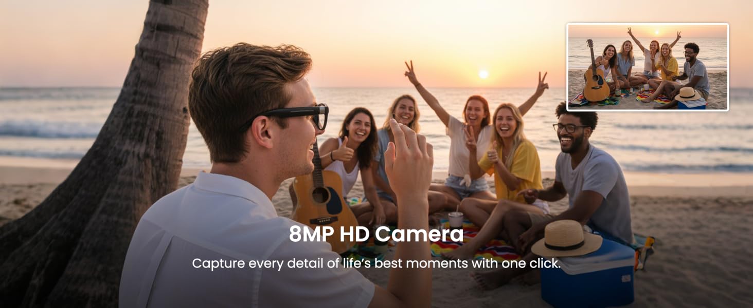 smart glasses with camera