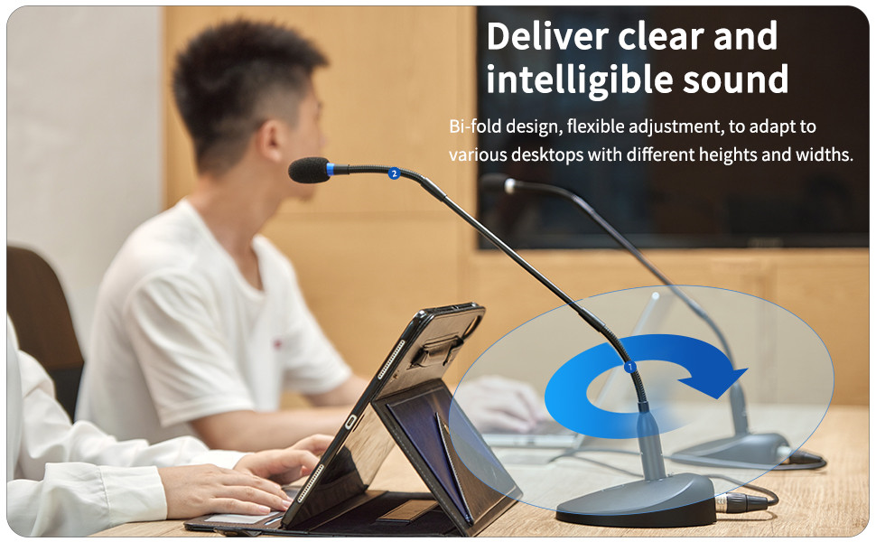  Gooseneck condenser microphone BY-GM18C