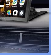 ATOTOAONE Apple Carplay Screen for Car, Wireless Carplay &amp; Android Auto Car Stereo, GPS Navigatio...