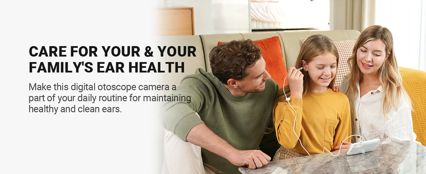  Digital Otoscope with Gyroscope