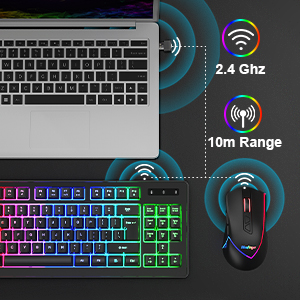 wireless gaming mouse