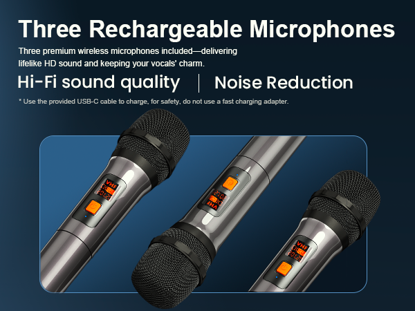 VOSOCO karaoke microphone