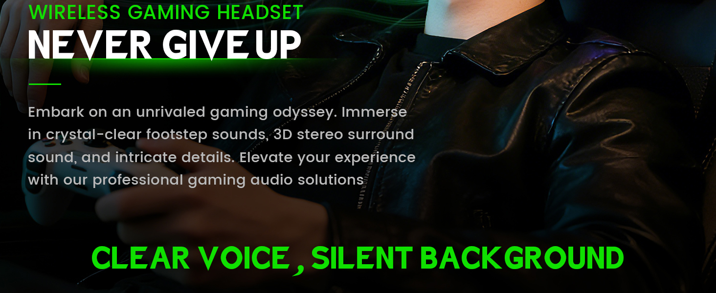 Wireless Gaming Headset wg4