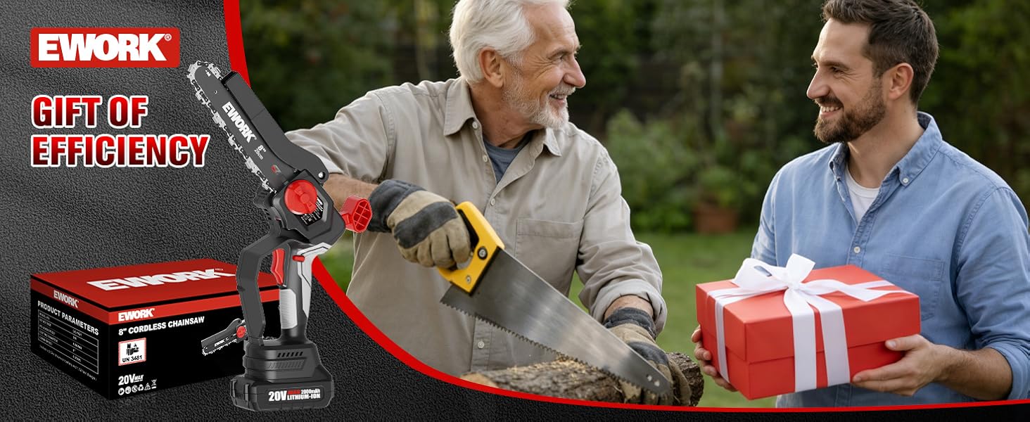 mini chainsaw cordless