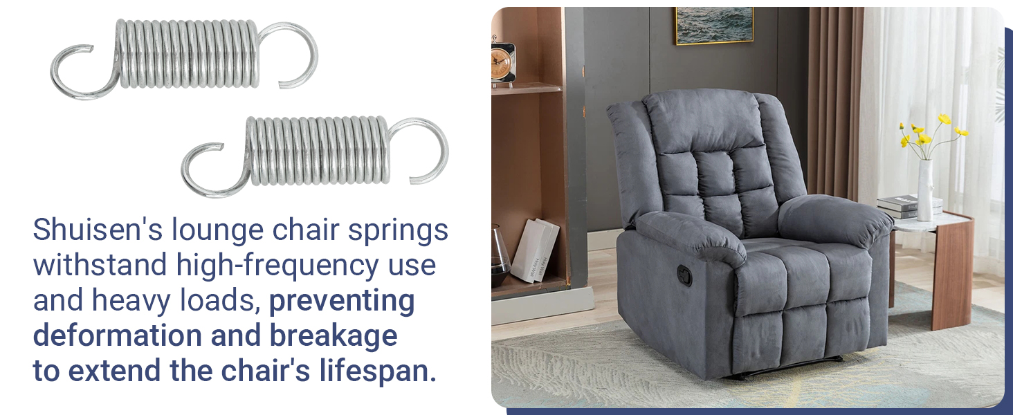 Replacement Recliner Mechanism Tension Spring 2?7/8&amp;#34;