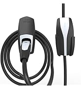 Tesla Charger Cable Holder-EVDANCE Tesla Mobile Charger Wall Mount with Tesla Connector Holder fo...