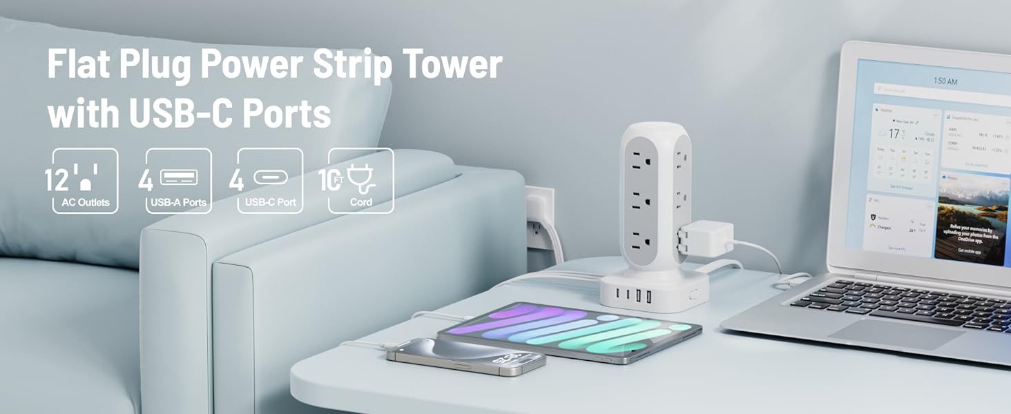 power strip tower
