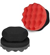 ZHAYAO 2 Pack Large Tire Shine Applicator Pad, Tire Hex Grip Applicator, Tire Shine Car Detailing...