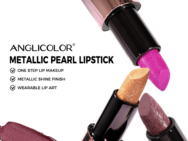 metallic lipstick