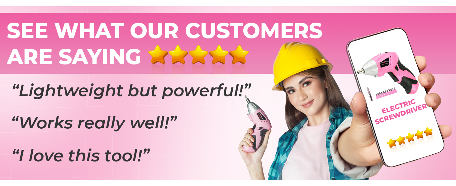PP481 3.6V Electric Screwdriver - Customer Reviews