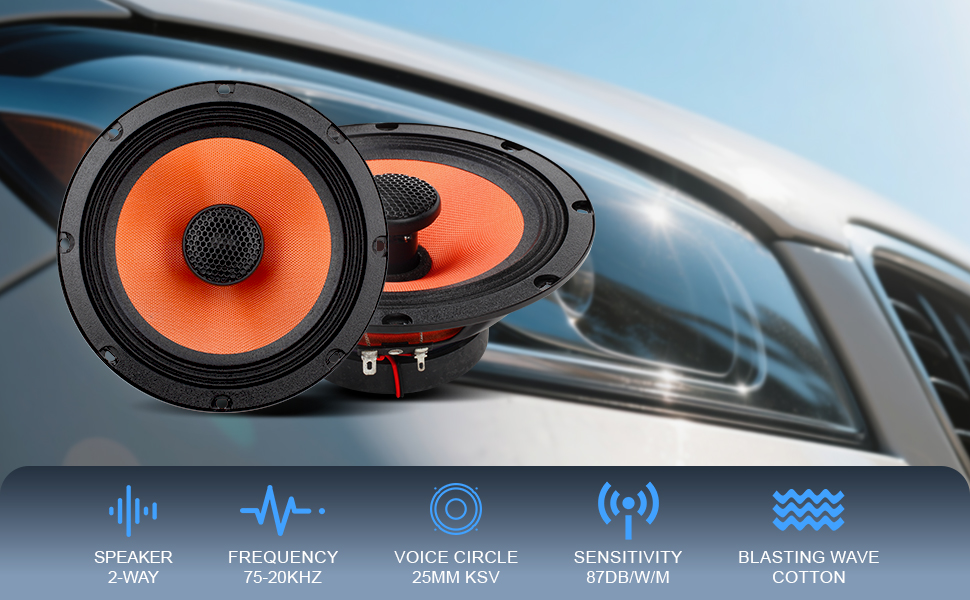 6.5&amp;#39;&amp;#39; Car Speakers