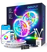 GUPUP LED Strip Lights,Rope Lights,Bluetooth APP Control,Color Changing Light Strip,Lights sync w...