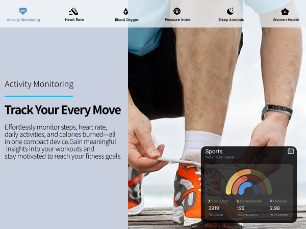 smart bracelet for men &amp; women