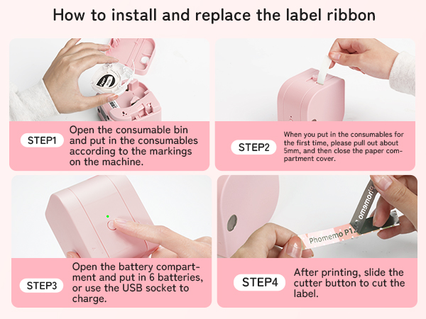 How to install labels