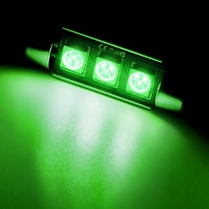 Green interior LED 